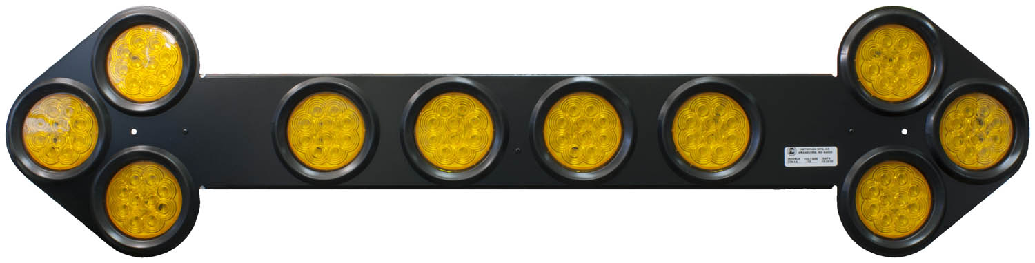 LED Warning Light, Arrow Stick, 55 inch, amber, box