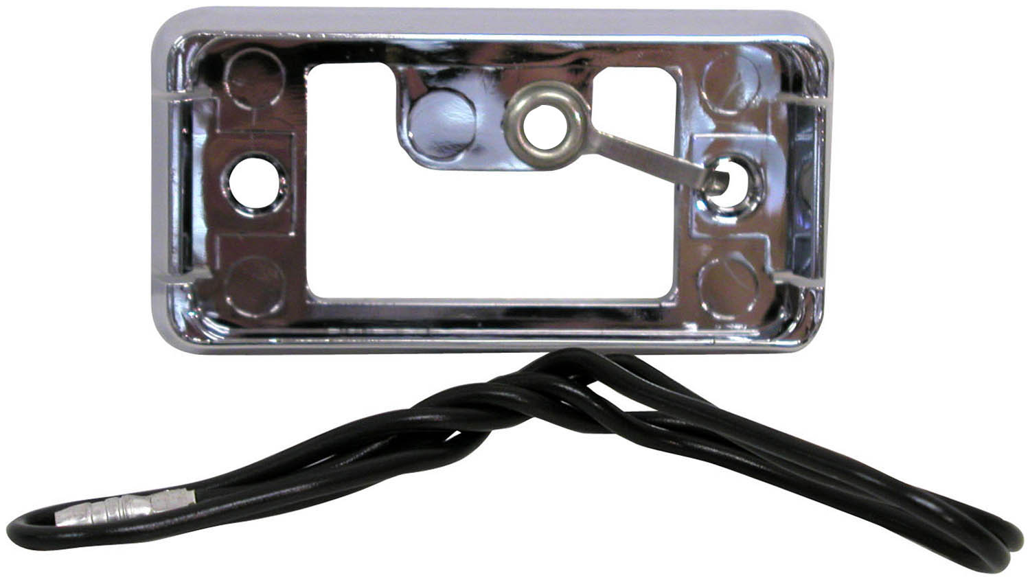 Surface Mount Bracket For 2 inch Round Lights; chrome kit; poly bag