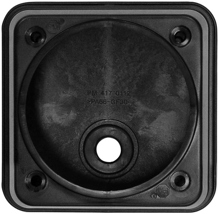 License Light Spacer Bracket; single light; poly bag