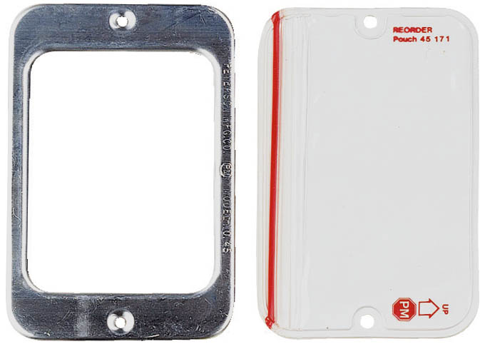 Certificate Holder And Pouch; holder & pouch; poly bag