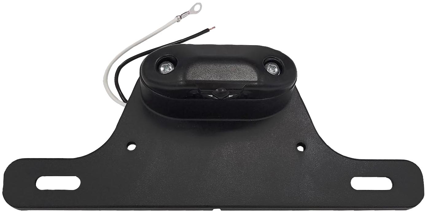 Single Diode License Light, 12 Volt; w/ license bracket; bulk pack