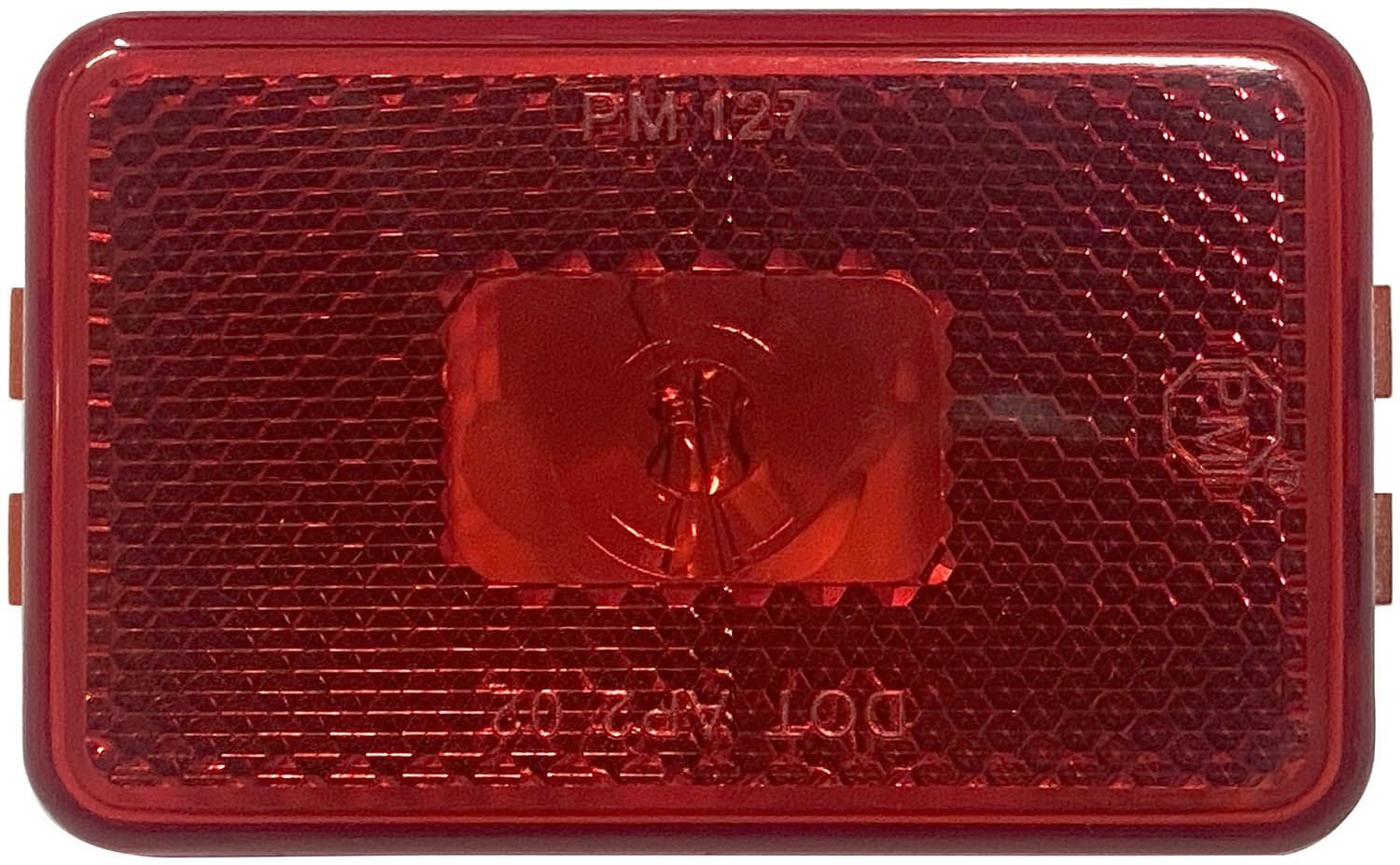 Clearance/Side Marker Light w/ Reflex; red; bulk pack