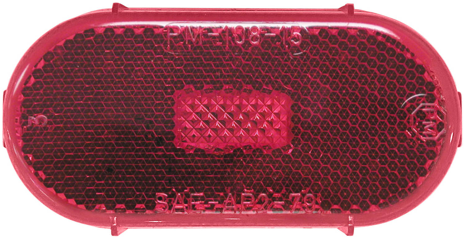 Clearance/Side Marker Light w/ Reflex; red; Viz Pack