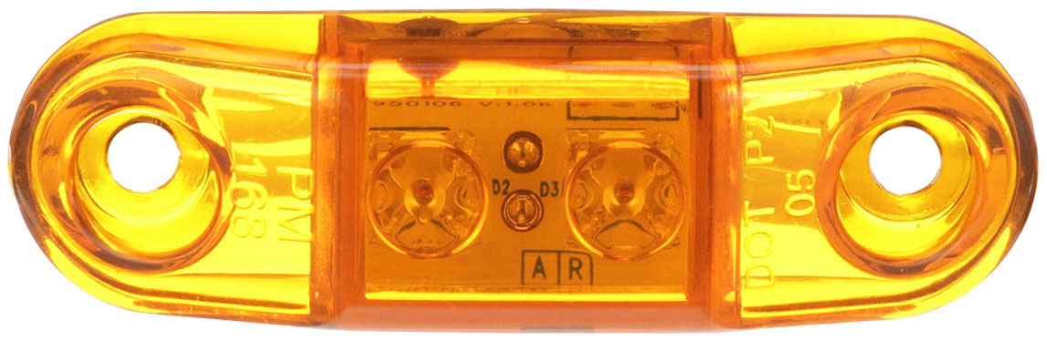 Mini Surface-Mount Clearance/Side Marker Light, 12 Volt; amber; bulk pack