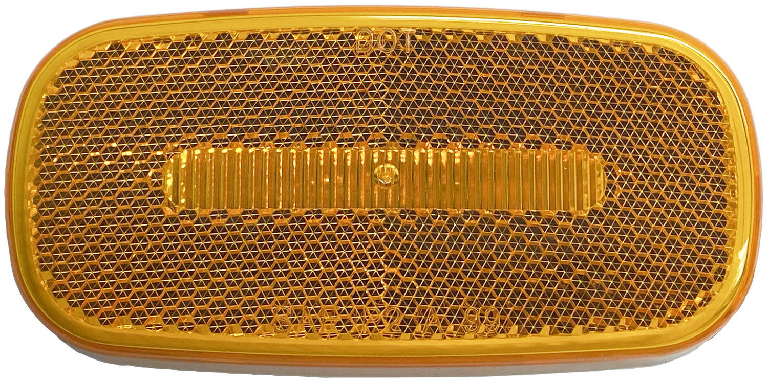 Clearance/Side Marker Light w/ Reflex; amber; Viz Pack