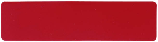 Spitfire ® Pressure-Sensitive Rectangular Reflector; red; bulk pack