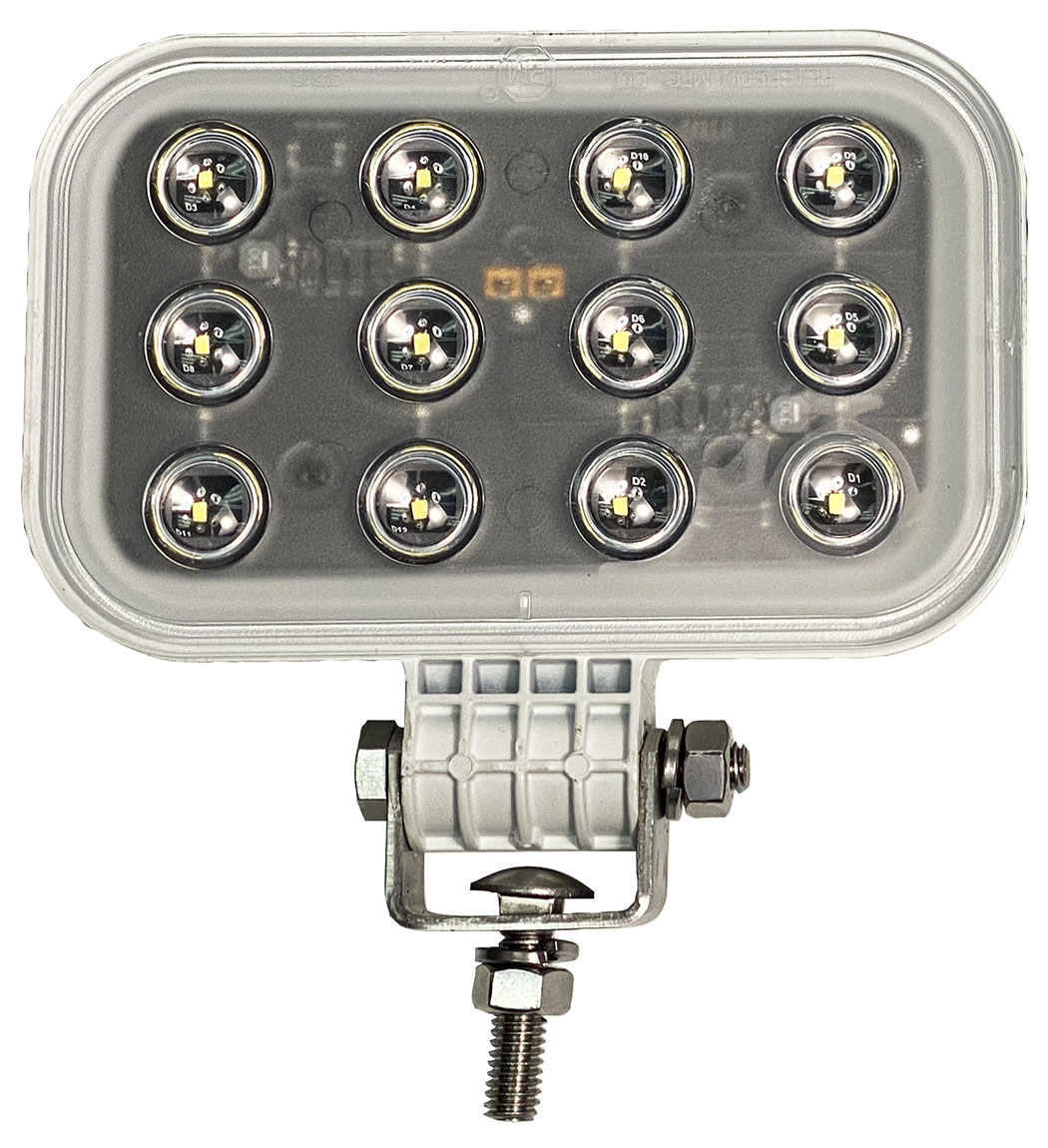 3 inch X 5 inch Pedestal Docking / Utility Light; Stripped Leads; Viz Pack