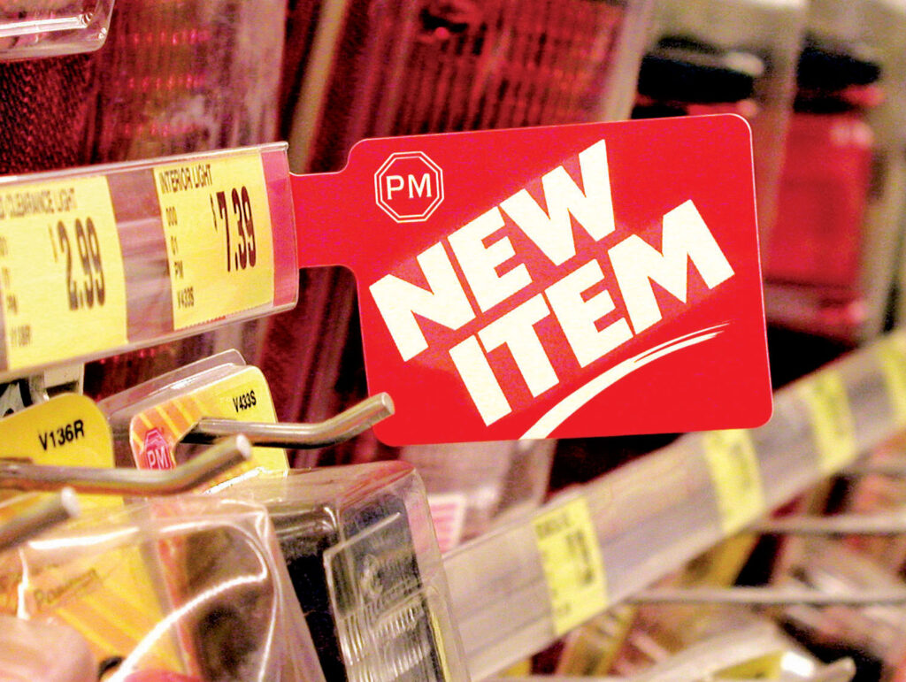 Display Tag Sample NEW ITEM DISPLAY TAG - Peterson Manufacturing