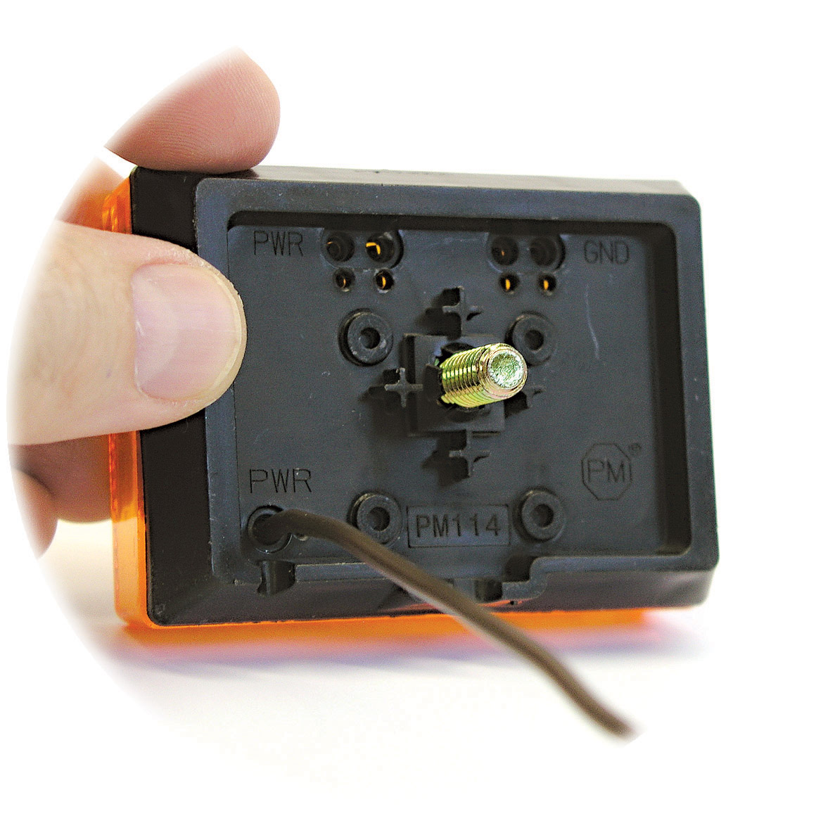 PC-Rated Clearance/Side Marker w/ Reflex; red; bulk pack - Image 3