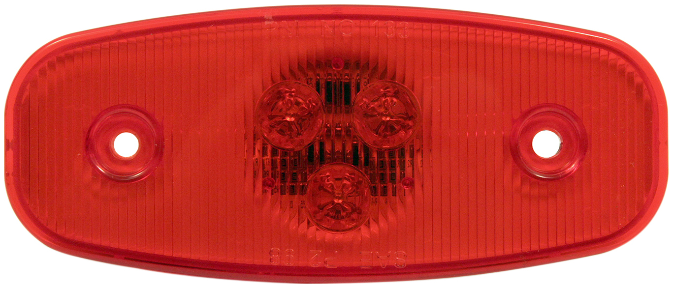 Clearance/Side Marker Light; red; bulk pack