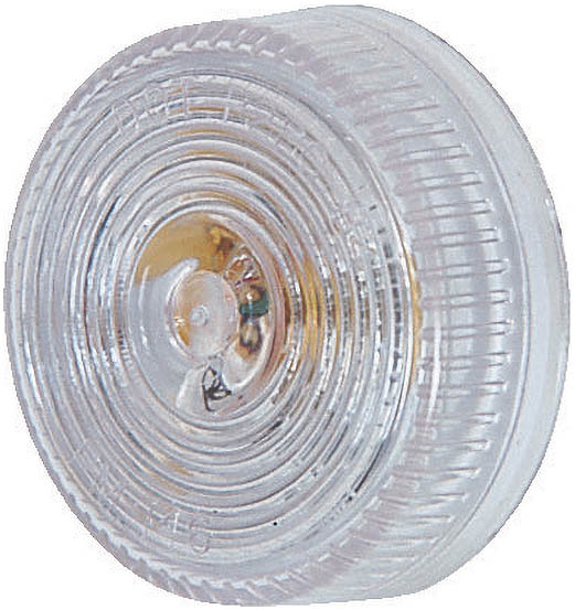 Sealed 2 inch Utility Light; clear; poly bag