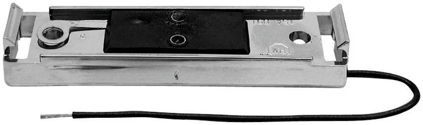 Surface Mount Bracket w/ Terminal Pad; chrome kit, stripped; poly bag