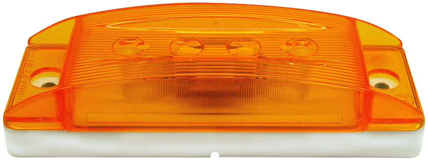 Sealed PC-Rated Hard Hat II Marker Light; amber, sealed; bulk pack