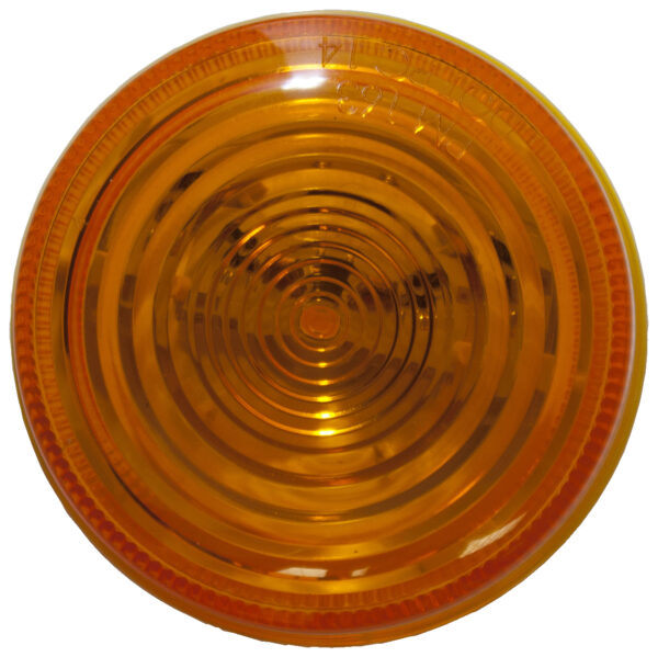 LED Marker/Clearance PC-Rated, Round AMP 2.5"