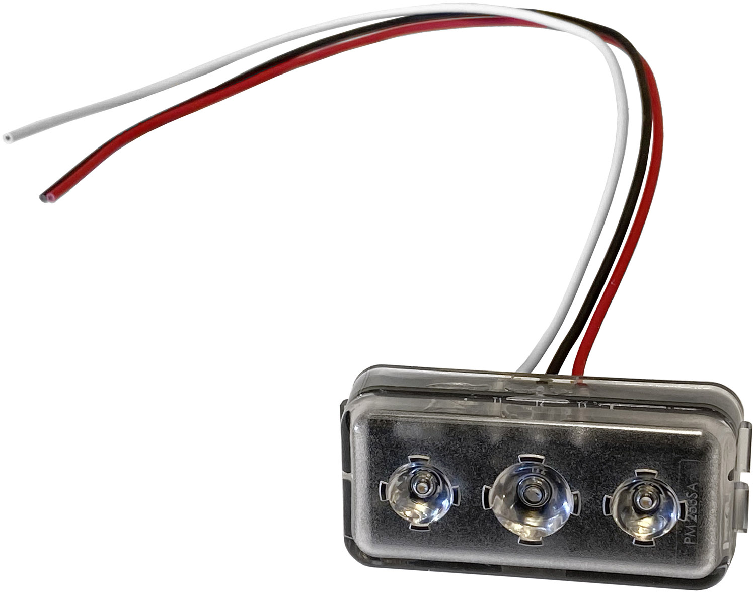 Ultra-Mini LED Strobing Light w/ Sync; amber, type 1; poly bag