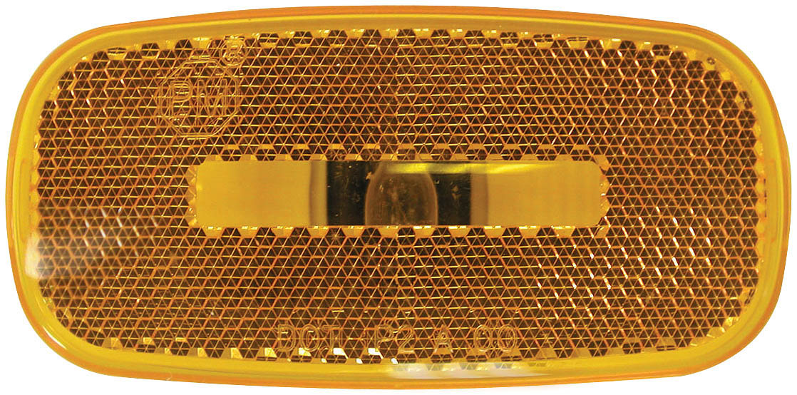 Clearance/Side Marker Light w/ Reflex; amber; Viz Pack