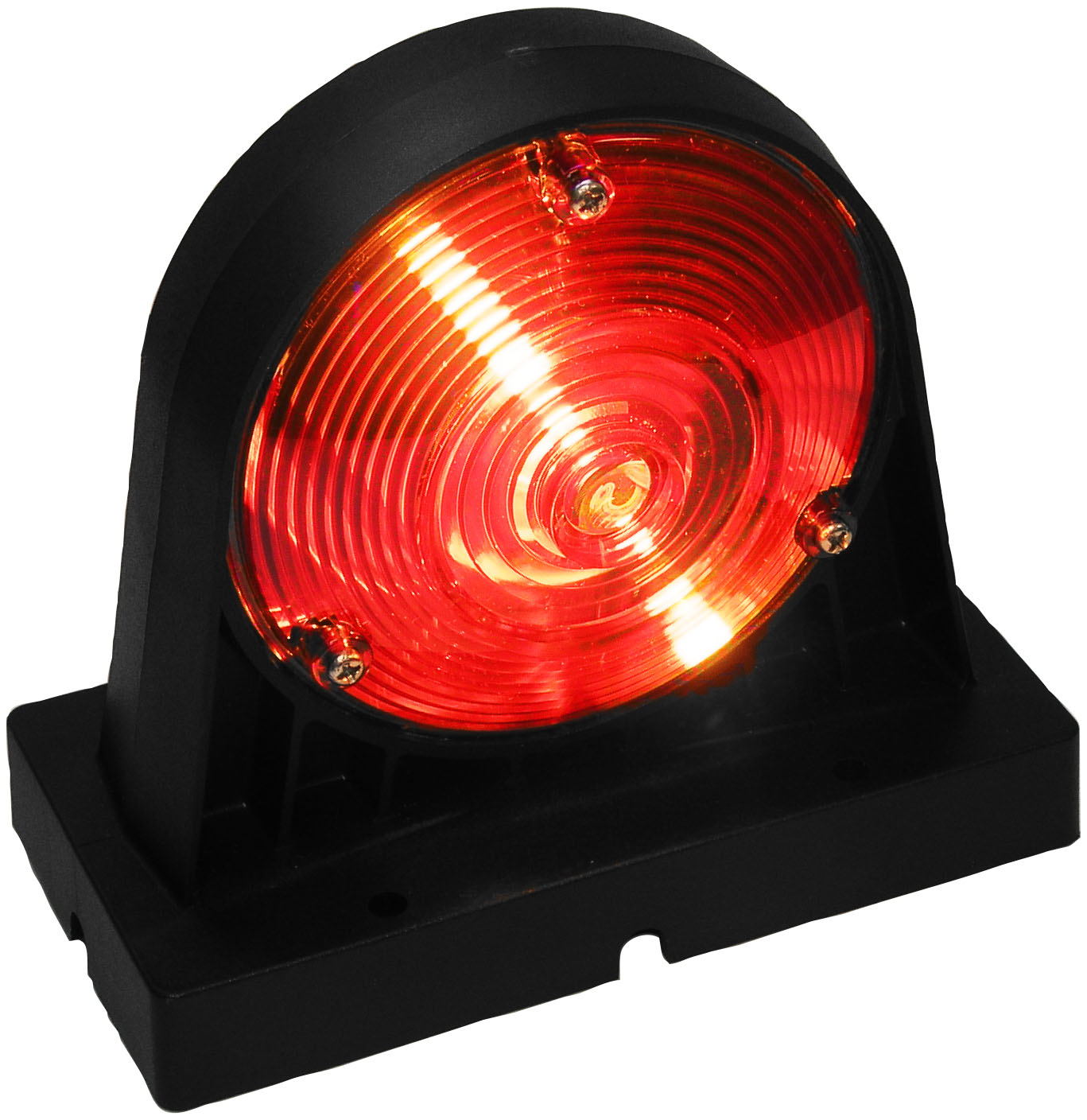 Agricultural Stop / Turn / Tail & Warning Lights; red, single; bulk pack