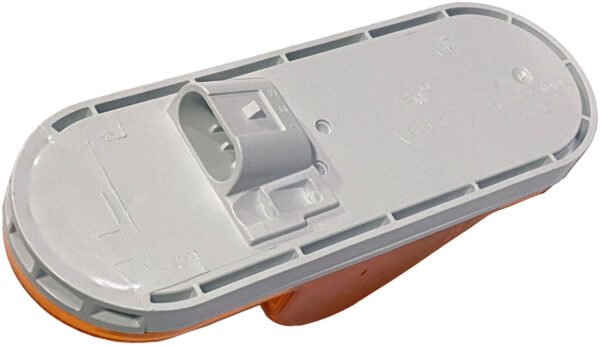 LED Mid-Turn/ Side Marker, Oval, 6.5"X2.25", amber, poly bag - Image 2