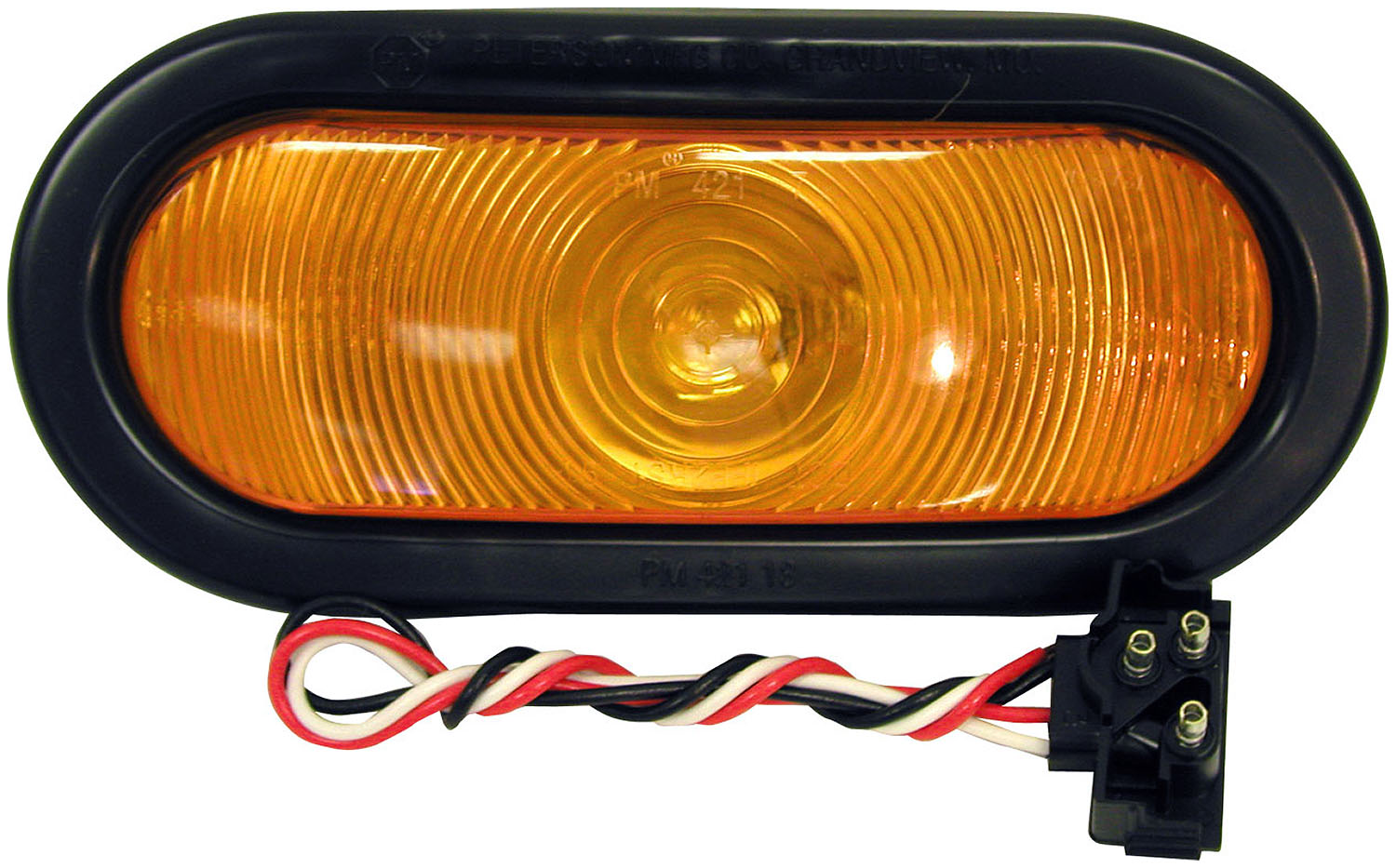 Sealed Oval Turn Signal; amber kit; bulk pack