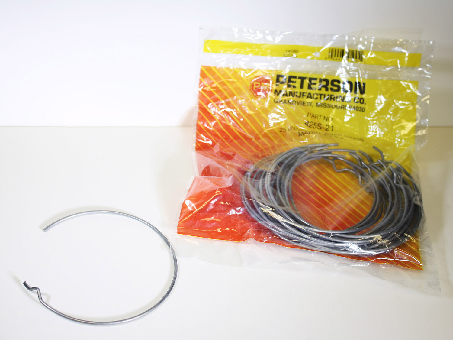 Lens Retaining Ring; stainless steel; bulk pack - Image 2