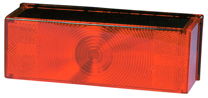 Over 80" Wide Submersible Combination Tail Light; curbside light; Viz Pack