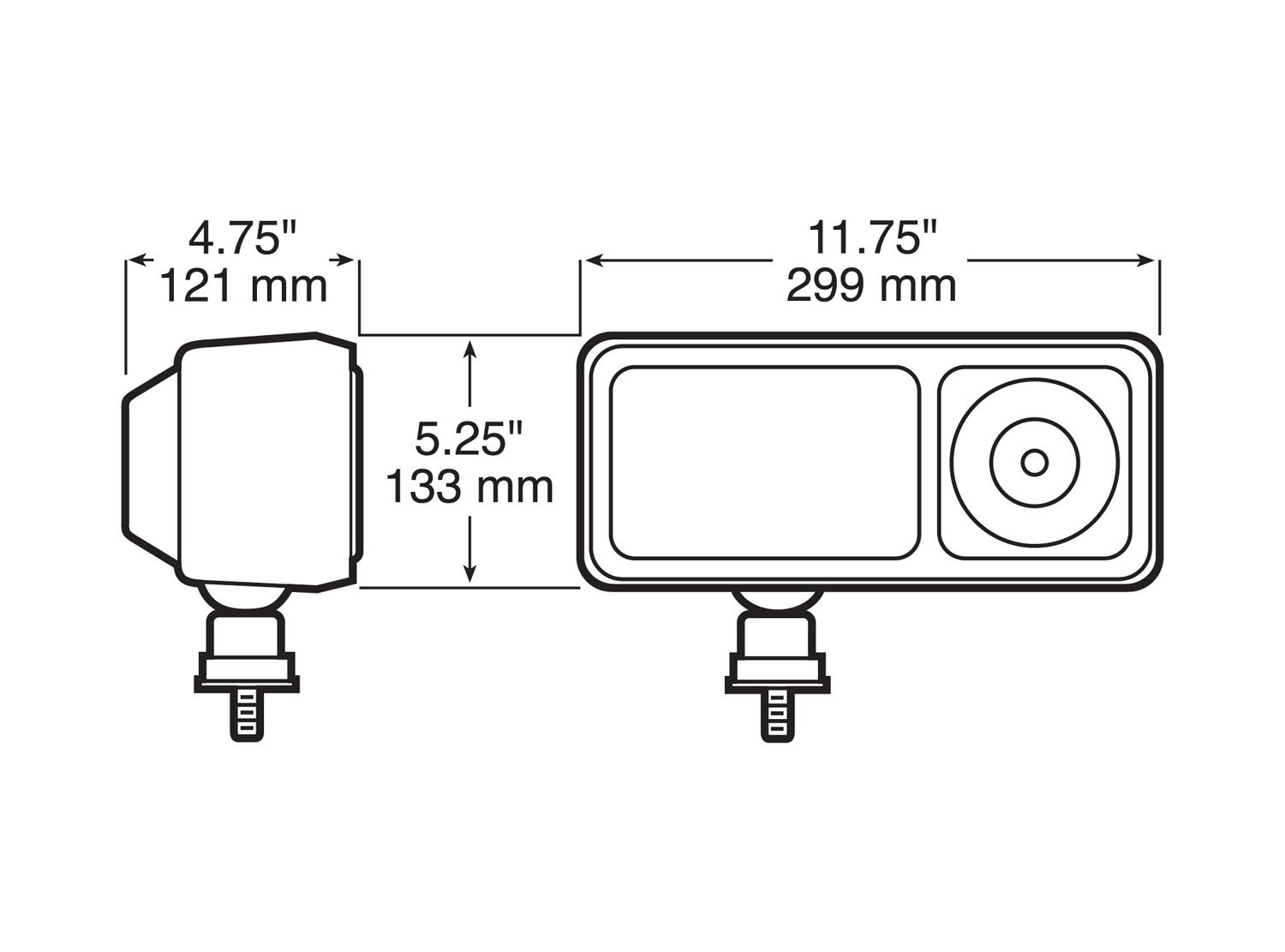 Snow Plow Light Kit; snow plow light kit; display box
