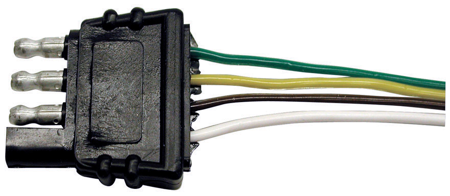 Trailer Connector; 4-way trailer connector; bulk pack - Image 2