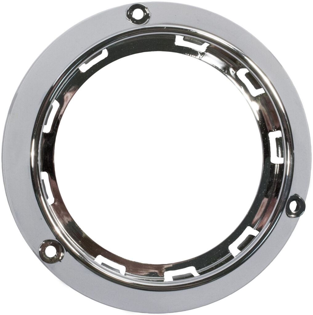 Surface Mount Bracket For 4 inch Round Lights; chrome; poly bag ...
