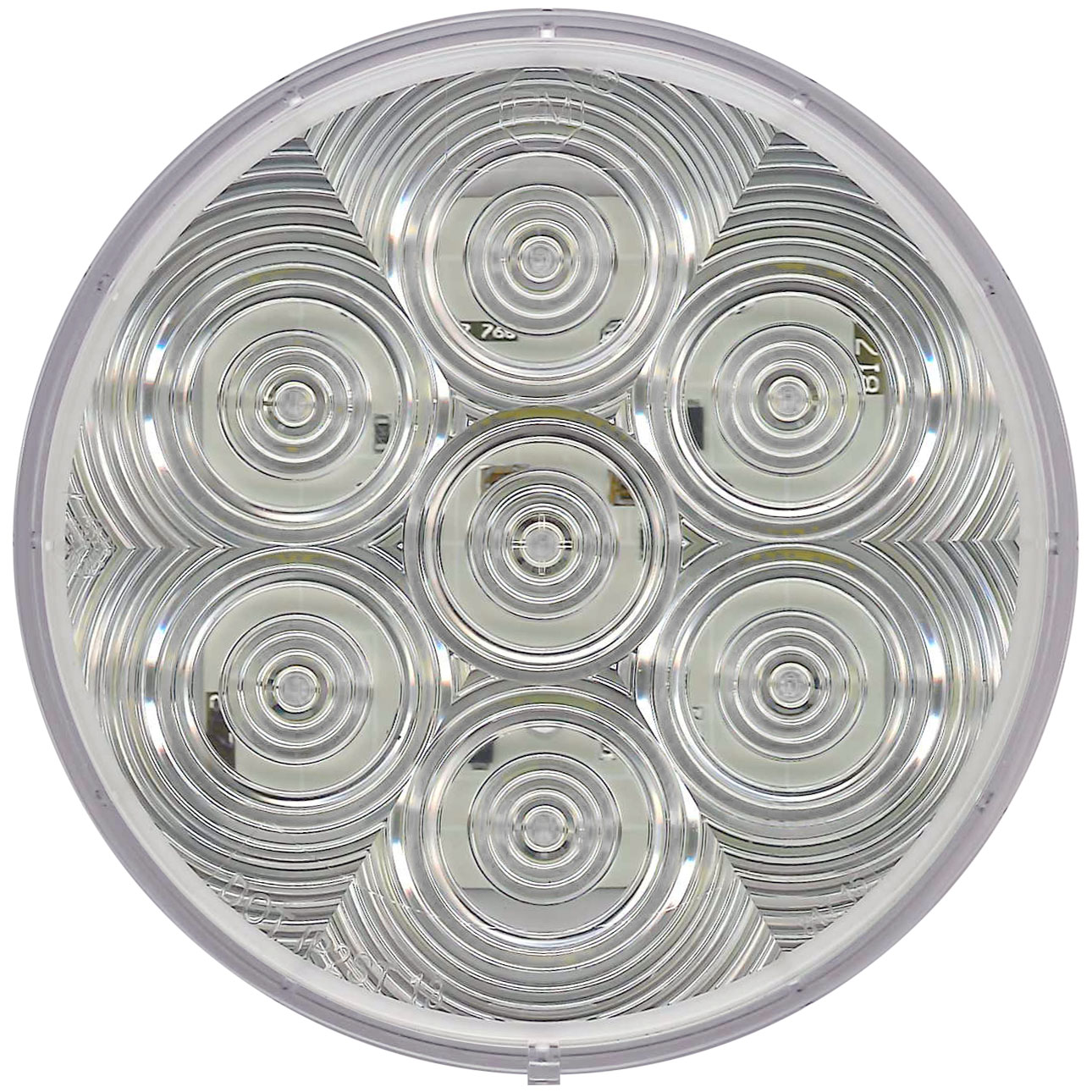 Lumen X ® PL3 4 inch Round Back-Up Light; grommet; poly bag