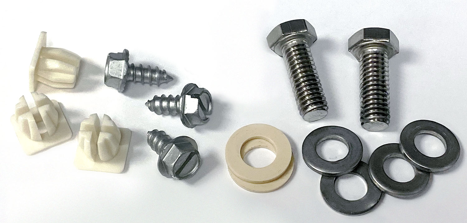 Mirror, Universal, Swing-Away, Stainless Steel, 7.5 inch x 10.5 inch, Viz Pack - Image 2