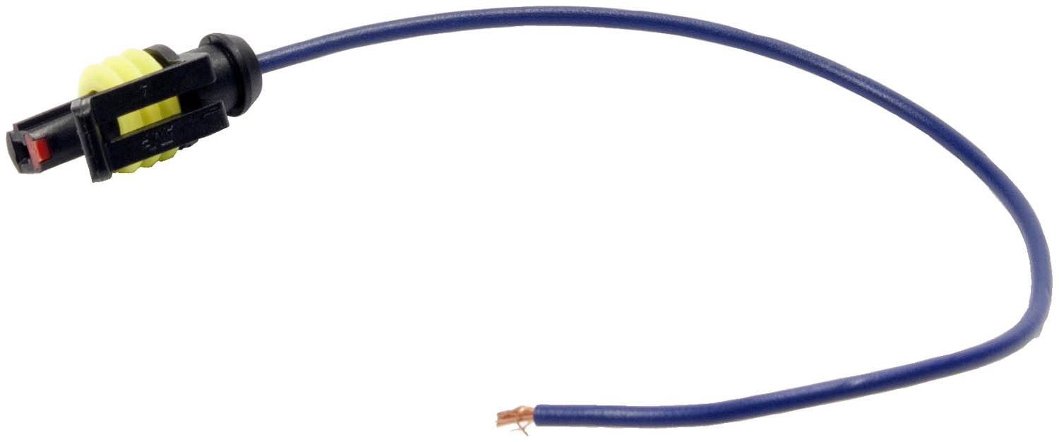 AMP-Compatible Plug; stripped wire; bulk pack