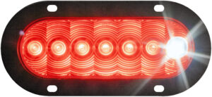 Lumen X® Oval AMP Stop / Turn / Tail & Back-Up Light; flange; bulk