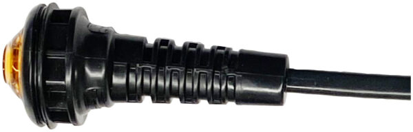 LED 3/4" Heavy-Duty PC-Rated Clearance/Marker Light w/ 2 .180 bullets, amber, bulk pack - Image 3