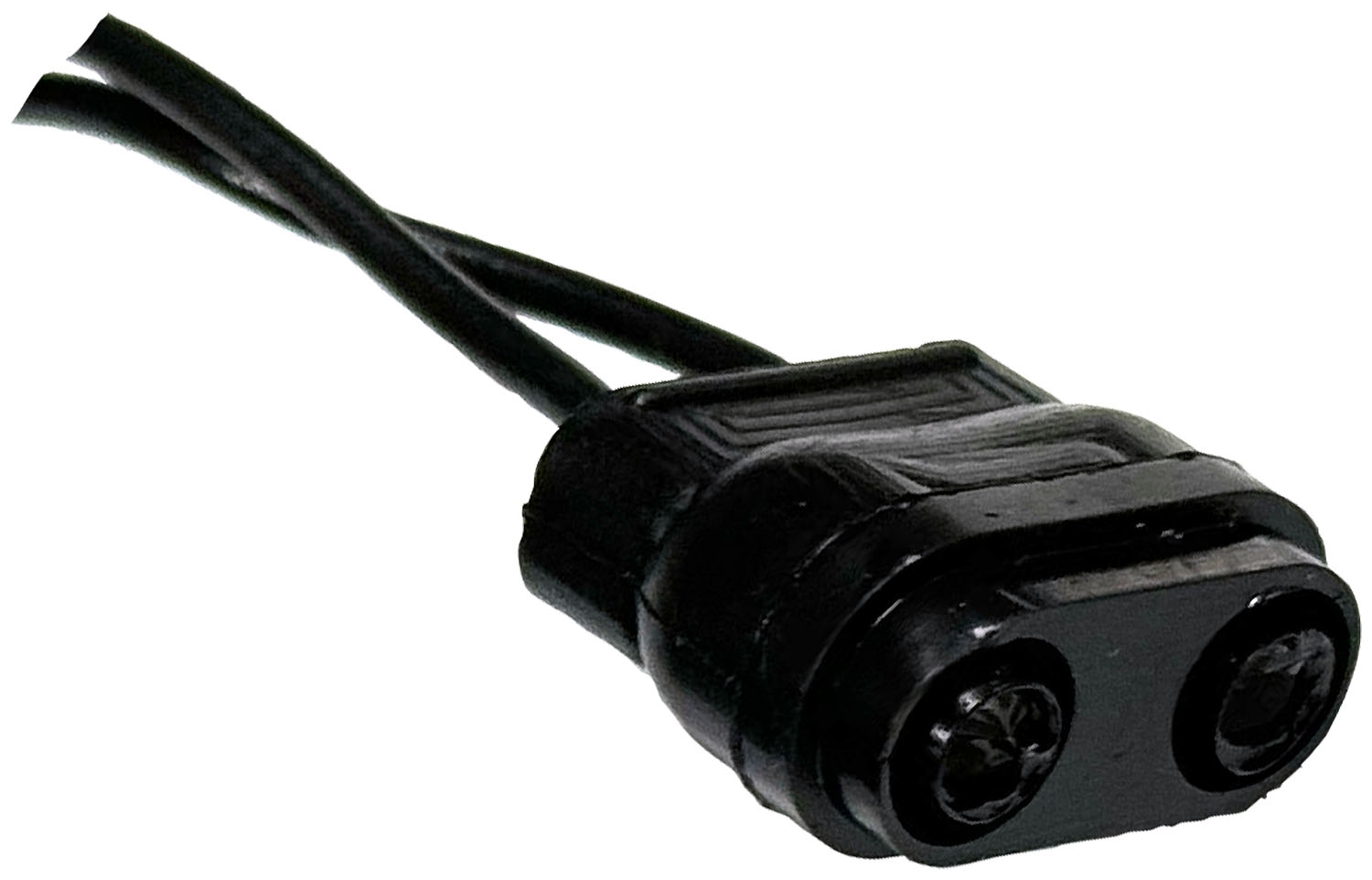 Single Diode License Light; 12 Volt, top, PL10 plug; bulk pack - Image 2