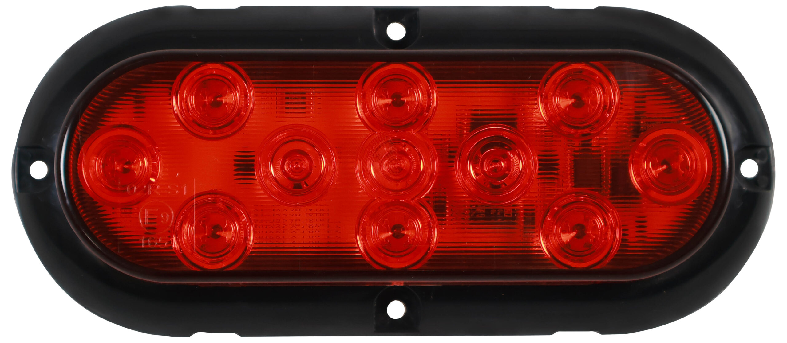 LED ECE Surface-Mount Rear Tail & Stop Light; red tail & stop; bulk pack