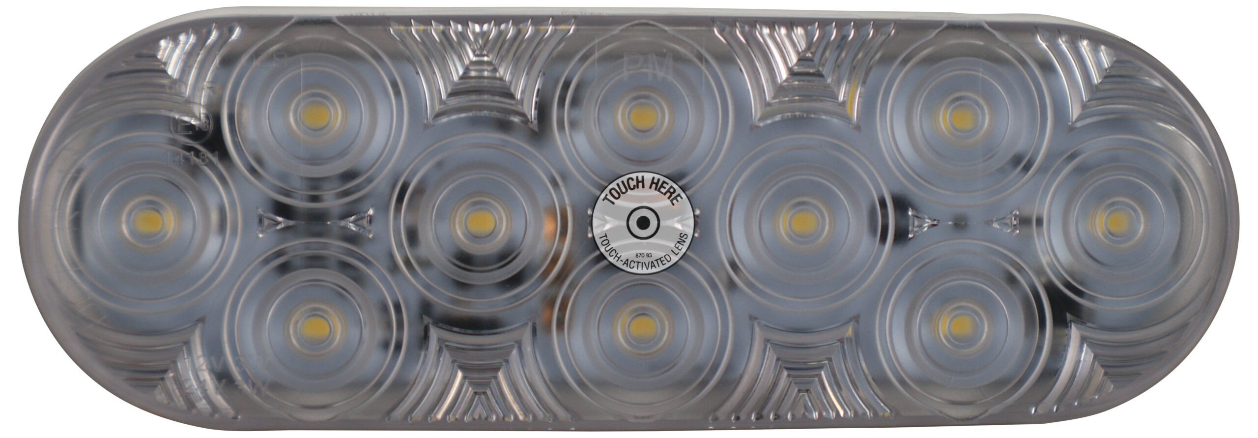 LED Oval, Interior Light, white, bulk pack