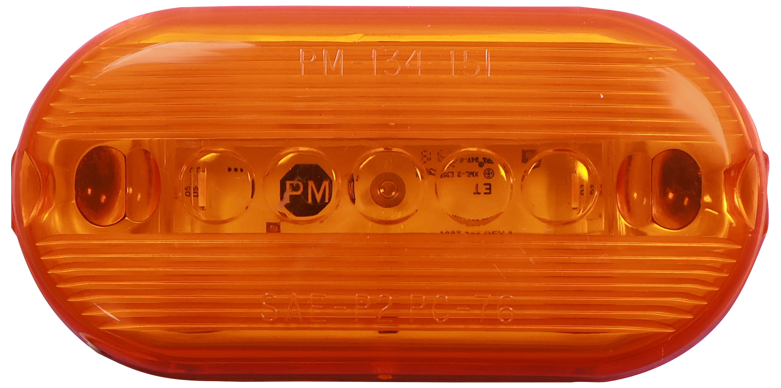 PC-Rated Clearance/Side Marker Light; amber; bulk pack