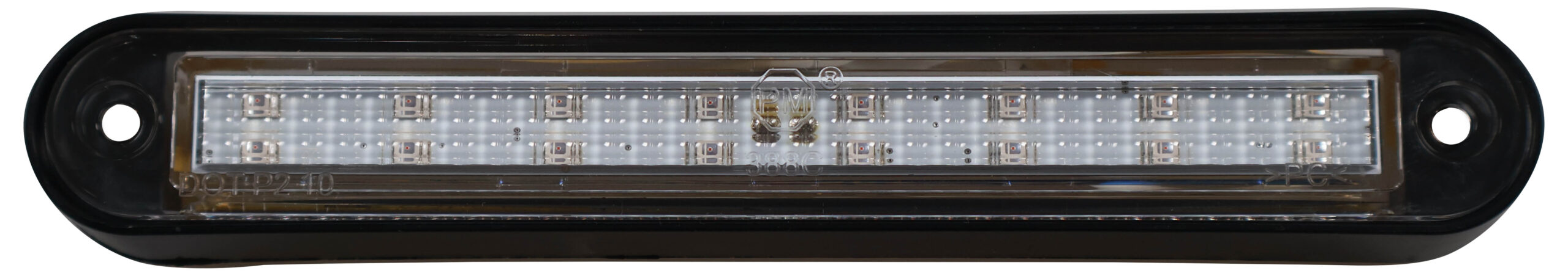 Clearance/Side Marker Light; amber clear lens; poly bag