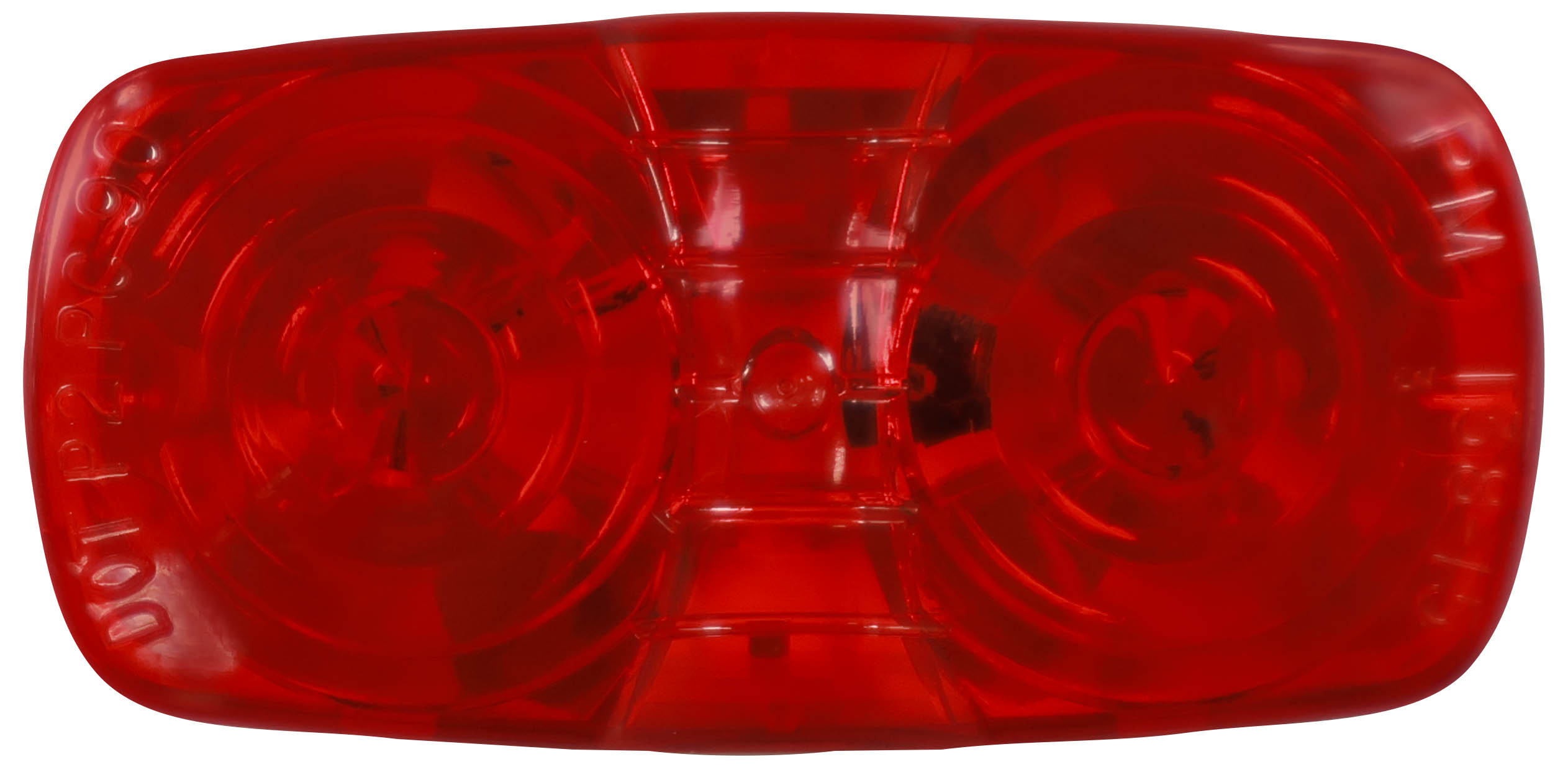 PC-Rated Clearance/Side Marker Light; red; Viz Pack