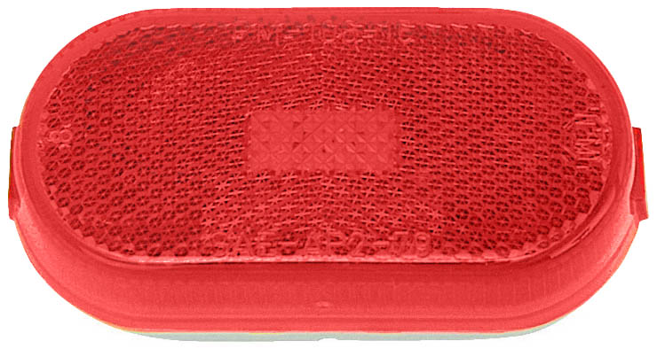 Combination 2-Bulb Light w/ Reflex; red; bulk pack