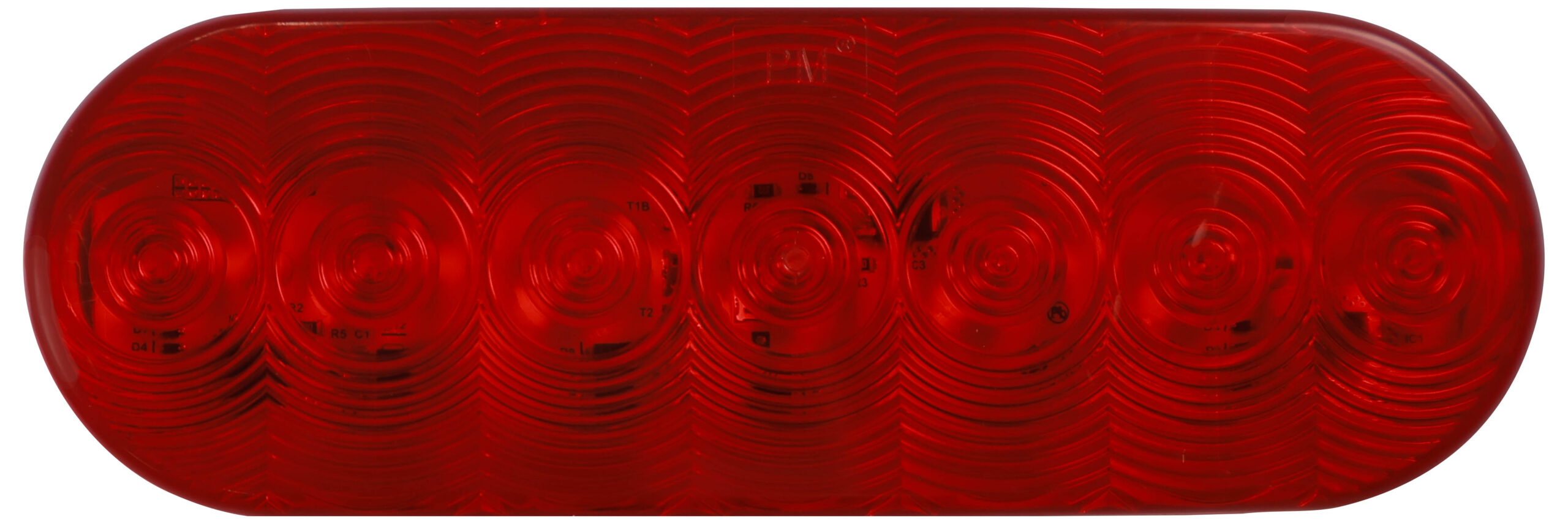 Lumen X ® AMP Oval Stop / Turn / Tail Light; flange kit; poly bag