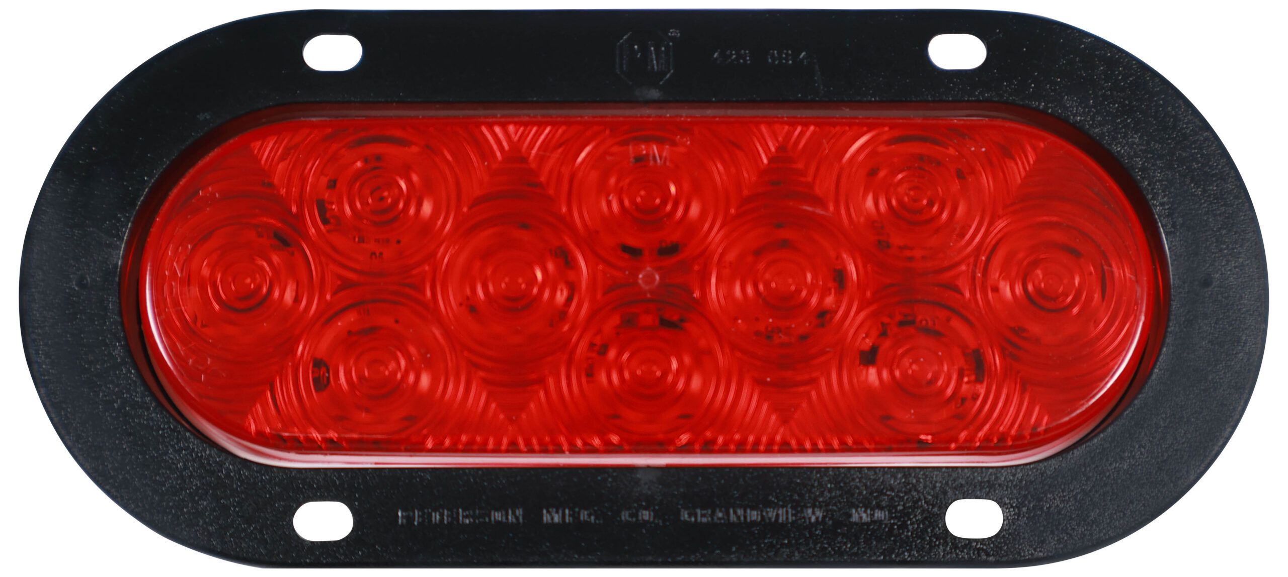 Lumen X ® AMP Oval Stop / Turn / Tail Light; flange; poly bag