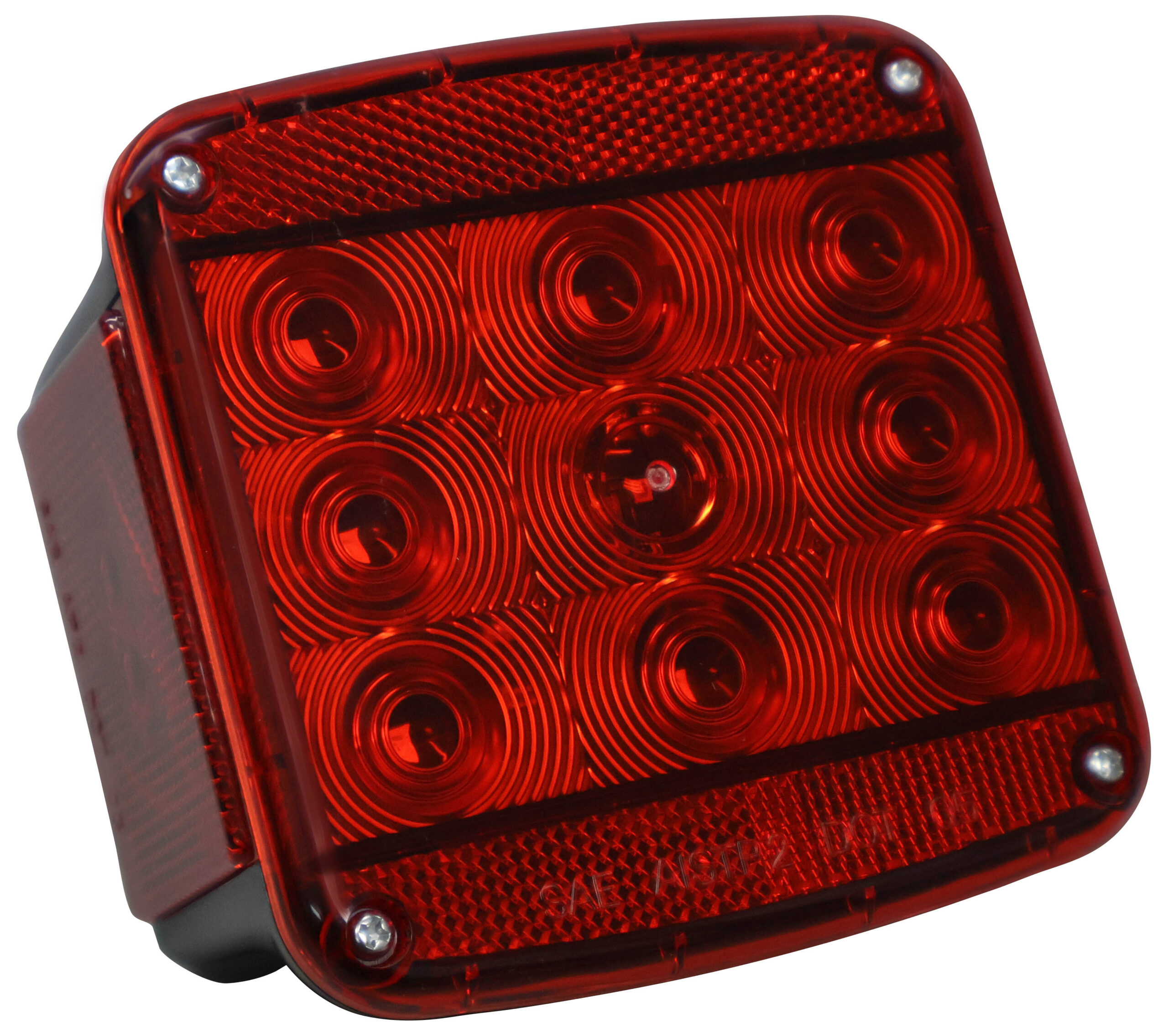 Under 80 inch Wide Combination Rear Light; RS with license light; bulk pack