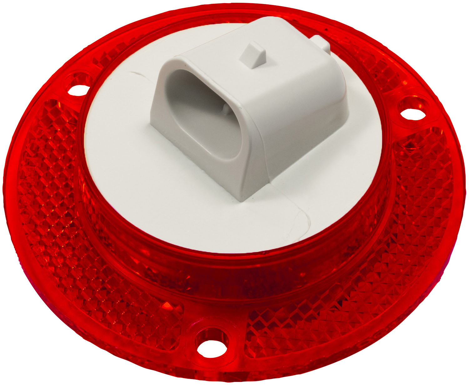 Single Diode 2 inch Clearance/Marker w/ Reflex; red; poly bag - Image 3