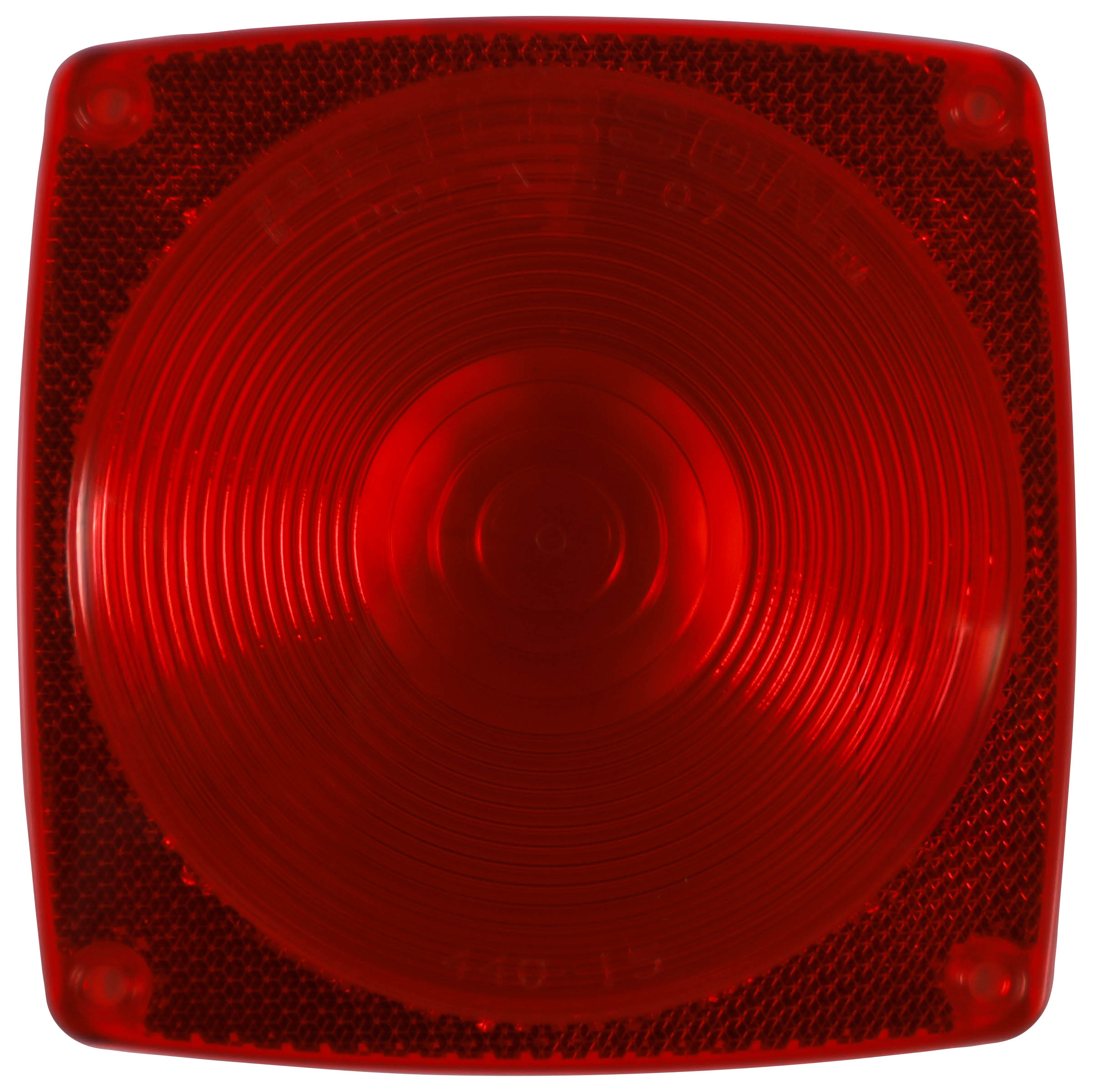 Replacement Rear Lens; red; poly bag