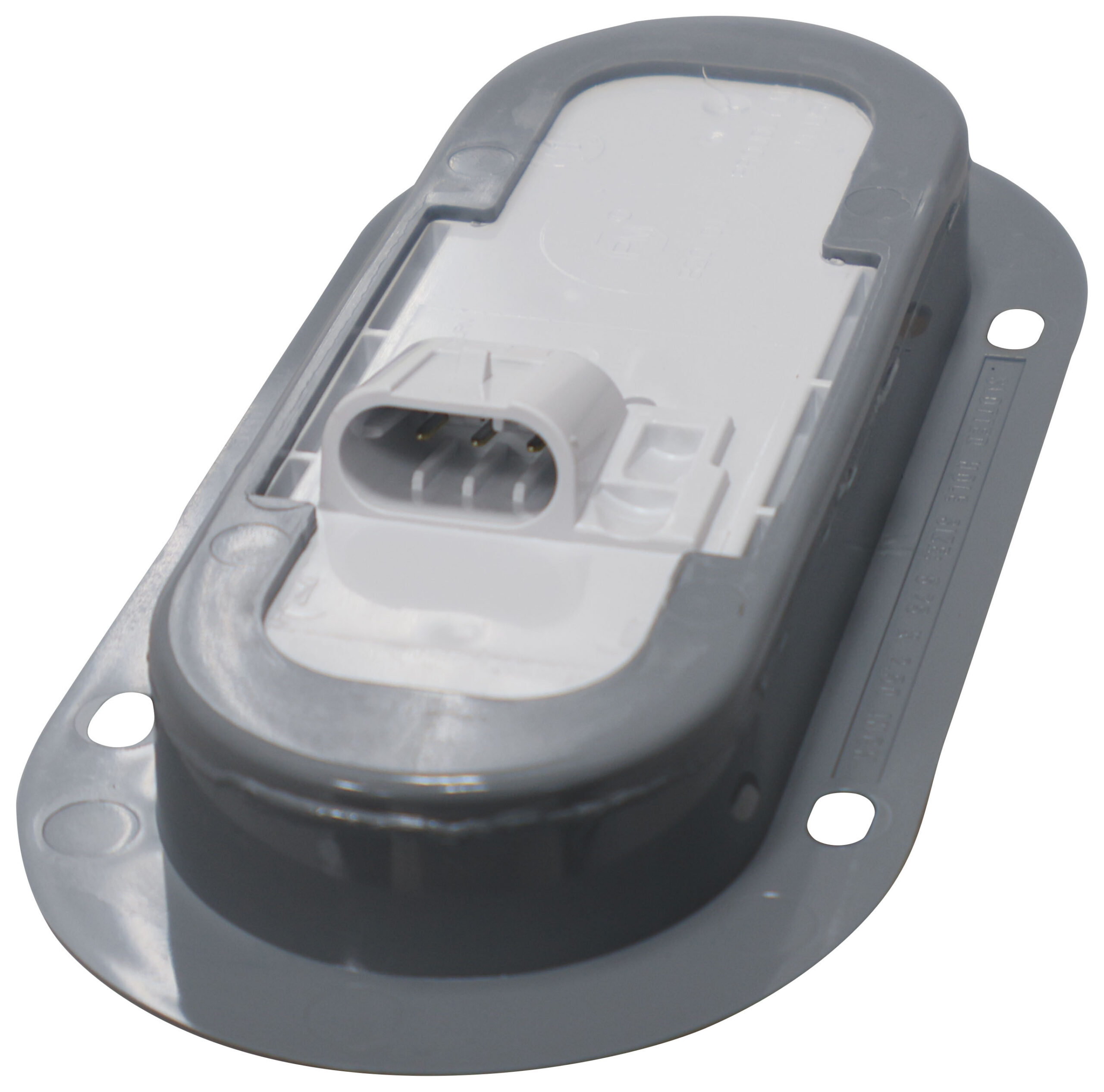 Lumen X ® AMP Oval CA Title 13 Auxiliary Mid-Turn Light w/ Reflex; flange; poly bag - Image 2