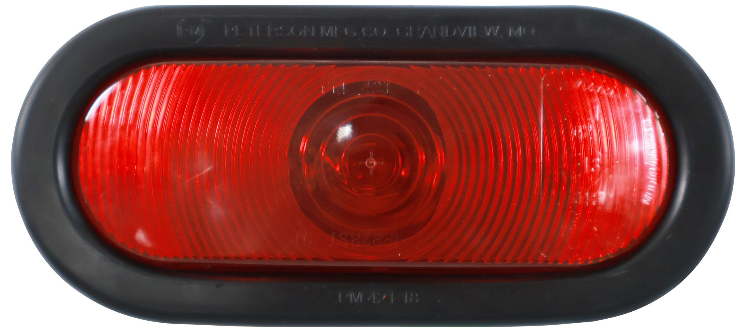 Sealed Oval Stop/Turn/Tail Light; red kit; Viz Pack