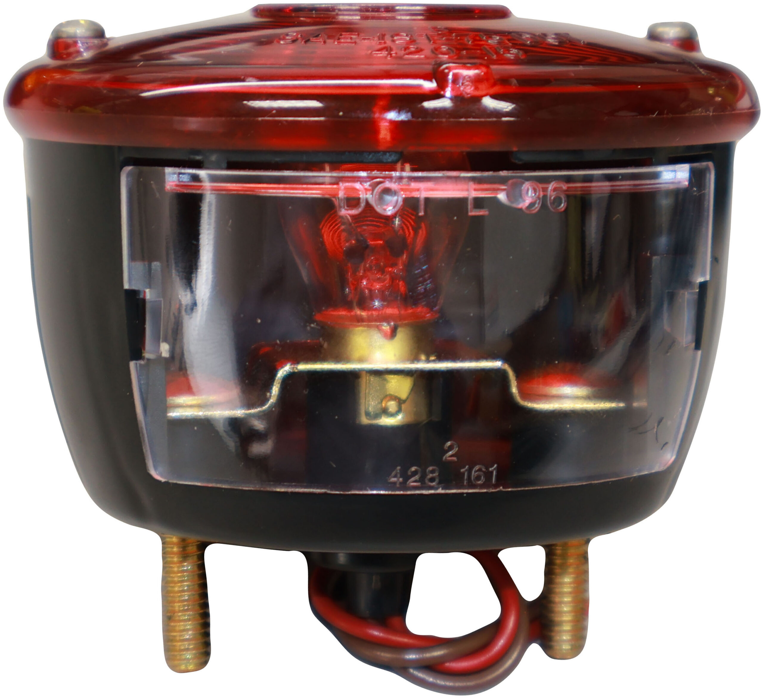 Universal Stud- Stop / Turn / Tail Light; with license light; poly bag - Image 2