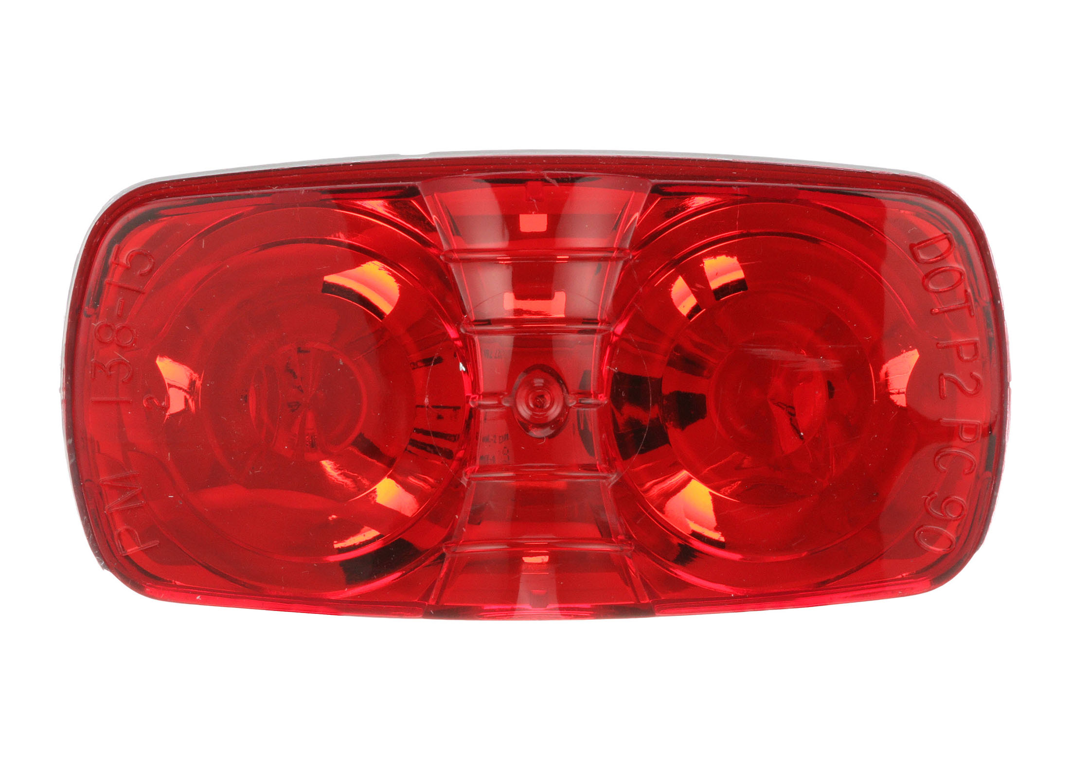 PC-Rated Clearance/Side Marker Light; red; Viz Pack