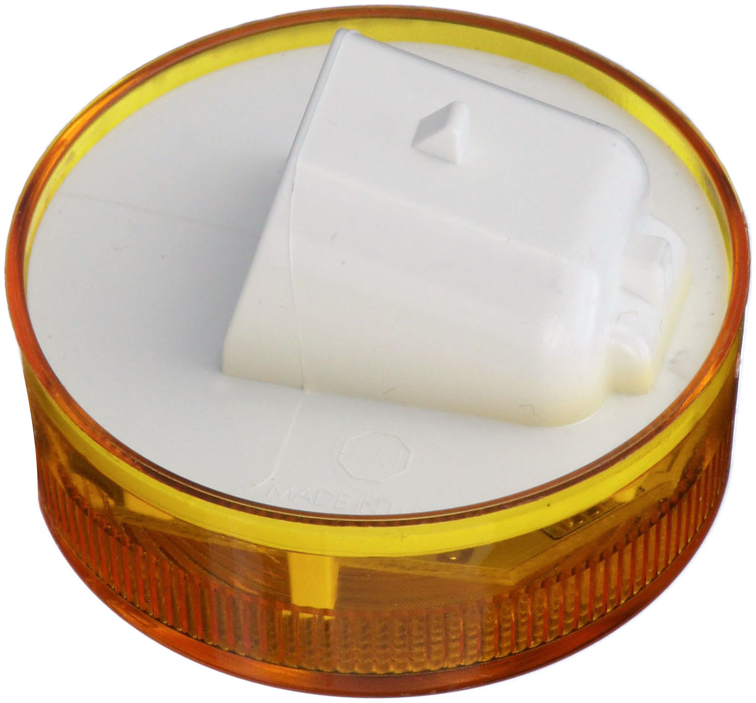 2 inch Clearance/Side Marker Light; amber grommet; bulk pack - Image 2